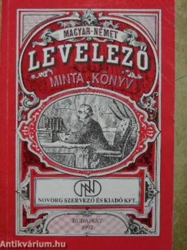 Magyar-német levelező minta könyv Olcsóbb