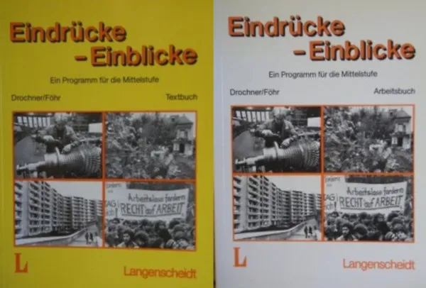 Eindrücke-Einblicke: Ein Programm für die Mittelstufe Deutsch als Fremdsprache - Textbuch + Hörtextheft Nézd meg most