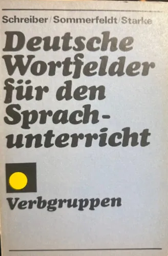 Alacsony ár Deutsche Wortfelder für den Sprachunterricht