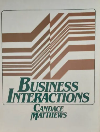 Business Interactions (Üzleti angol - angol nyelvű) Legkelendőbb