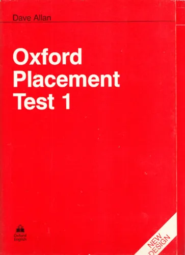 Oxford Placement Test 1A ; B1 ; B2 + Marking Kit (mappában) Azonnali szállítás