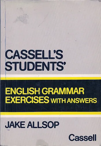 Cassell's Students': English Grammar + English Grammar Exercises with Answers Ajánlat