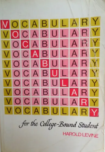 Szuper akció Vocabulary for the college - Bound Student