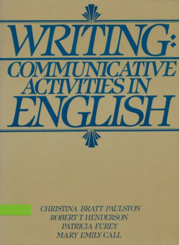 Csak ma Writing: Communicative Activities in English