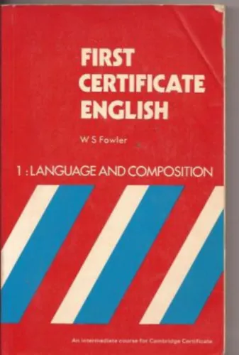 Ajánlat First Certificate English - 1. Language and Composition