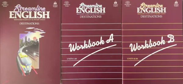 Streamline English destinations I-III. (SB + WB A, B) Kedvezményes ár