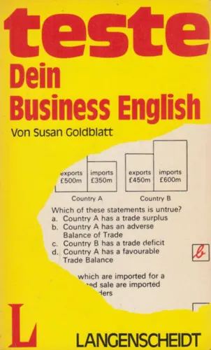 Olcsóbb Teste Dein Business English!