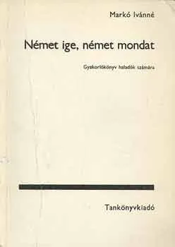 Német ige, német mondat Akciós ár