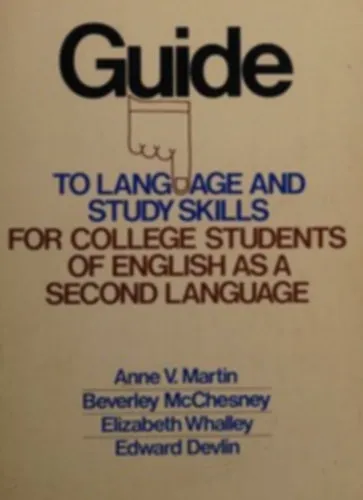 Gyors szállítás Guide to language and study skills for college students of English as a second language