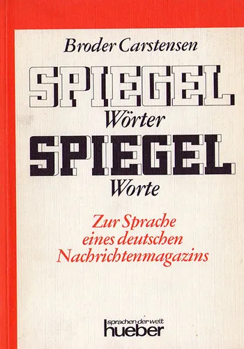 Kedvezményes ár Spiegel Wörter - Spiegel Worte