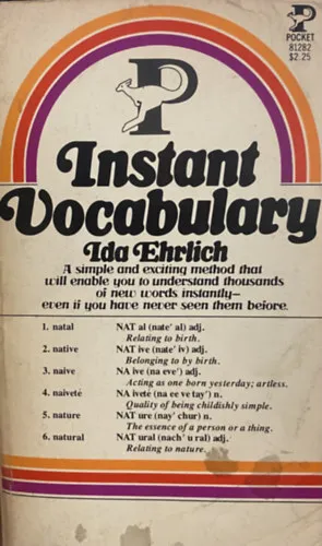 Istant Vocabulary Azonnal elérhető