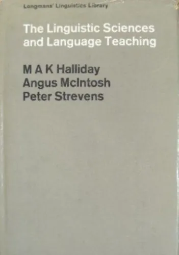 Korlátozott ajánlat The Linguistic Sciences and Language Teaching