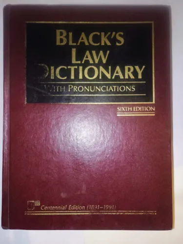 Black's Law Dictionary with Pronunciations, Sixth Edition (Centennial Edition 1891-1991) Népszerű