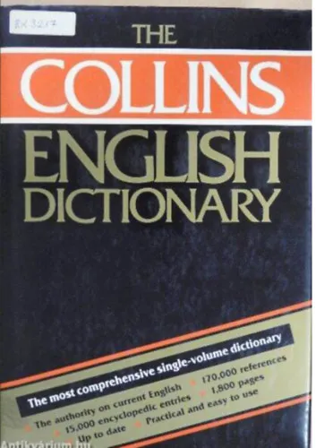 Collins Dictionary of the English Language Olcsóbb