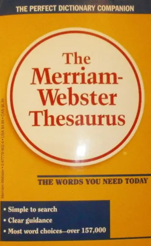 The Merriam-Webster Thesaurus Bestseller