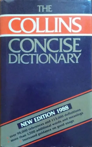 The Collins Concise Dictionary of the English Language Legjobb ár