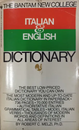 Italian-English Dictionary / The Bantam New College / Expressz kézbesítés
