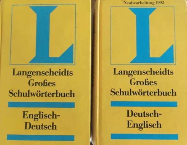 Prémium Langenscheidts Großes Schulwörterbuch, Englisch-Deutsch, Deutsch-Englisch