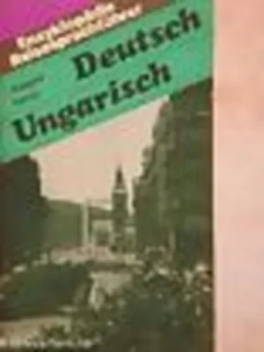 Outlet Enzyklopadie Reisesprachführer Deutsch-Ungarisch