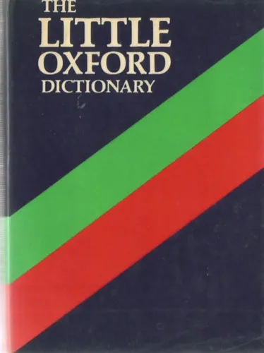 Legkelendőbb The Little Oxford Dictionary of Current English