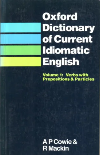 Oxford Dictionary of Current Idiomatic English 1-2. Csak ma