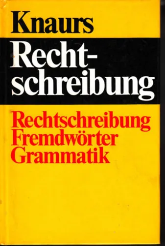 Olcsóbb Knaurs Rechtschreibung