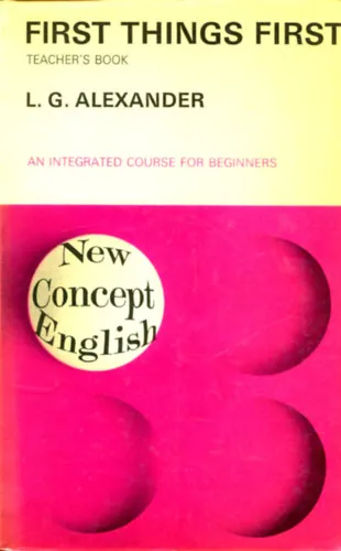 First Things First (Teacher's Book) Azonnali szállítás