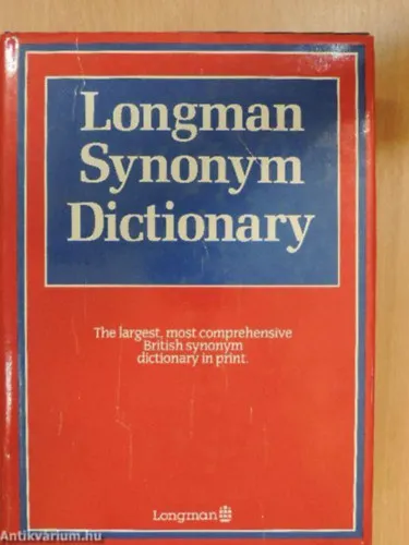 Vásárlói kedvenc Longman Synonym Dictionary