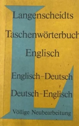 Bestseller Langenscheidts Taschenwörtebuch - Englisch: Englisch-Deutsch - Deutsch-Englisch (Neuarbeitung 1990)