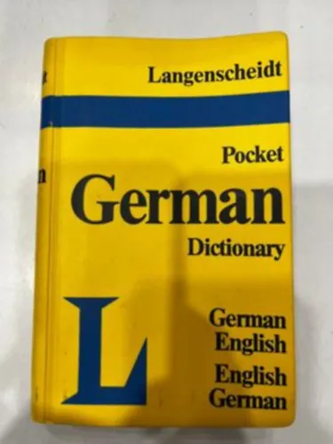 Langenscheidt Pocket Dictionary German (German-English/English-German) Akció