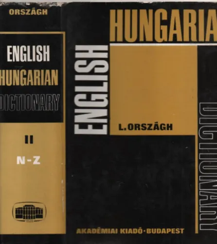 Kiárusítás Magyar-angol, angol-magyar nagyszótár I-IV. (mindkét nagyszótár 4 kötetben)