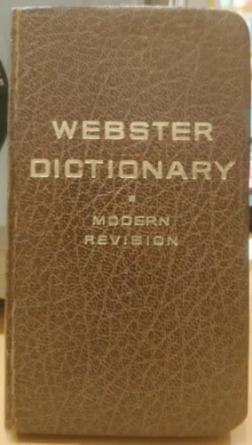 Vedd meg most New Compact Webster Dictionary - Compiled by Leading Authorities (Modern Revision)