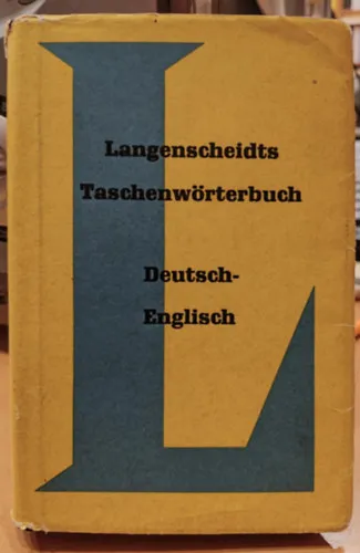 Árengedmény Langenscheidts Taschen-Wörterbuch Deutsch-Englisch