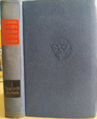 Langenscheidts Taschenwörterbuch der englischen und deutschen Sprache - (Englisch-Deutsch) Gyors kiszállítás