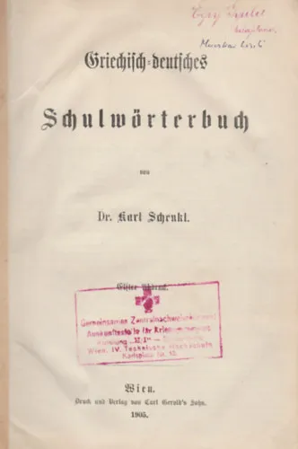 Nézd meg most Griechisch-Deutsches Schulwörterbuch