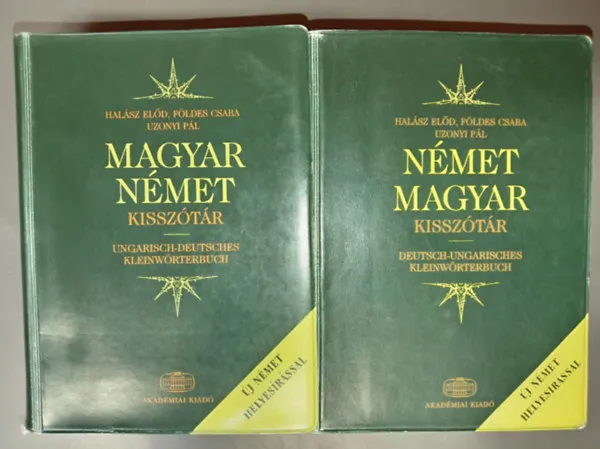 Vedd meg online Magyar-Német + Német-Magyar kisszótár (Új Német Helyesírással!)