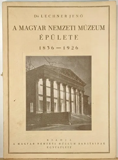 A Magyar Nemzeti Múzeum épülete - 1836-1926 Árcsökkenés