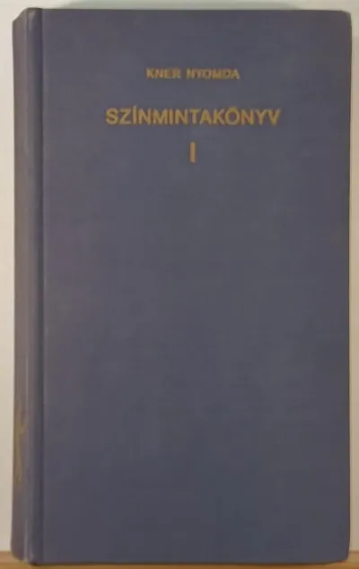 Kner Nyomda - Színmintakönyv I. Legjobb ár