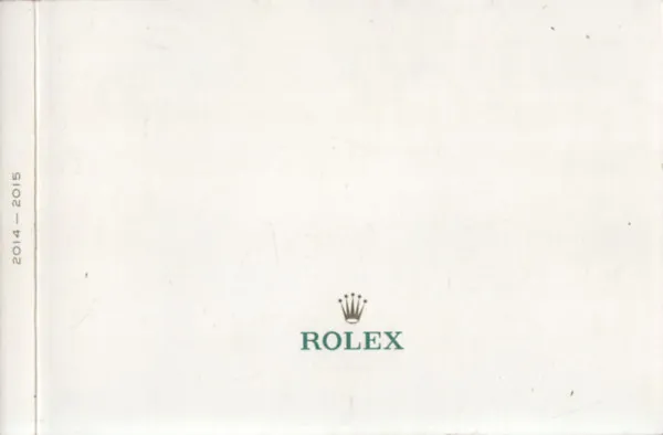 Rolex Oyster Perpetual Collection 2014-2015 (órakatalógus) Rendeld meg most