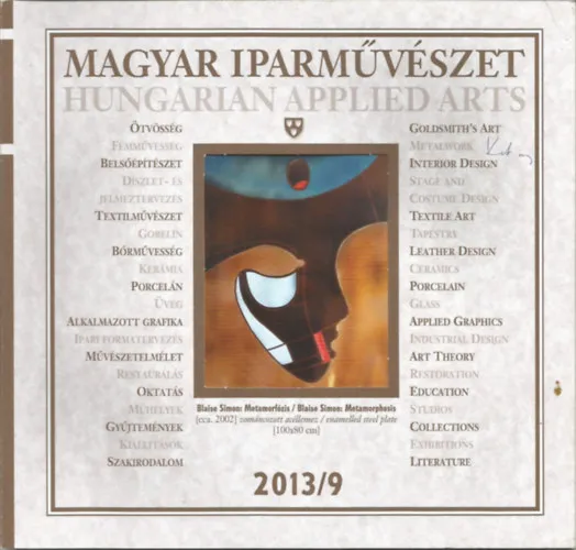 Biztonságos fizetés Magyar Iparművészet 2013/9