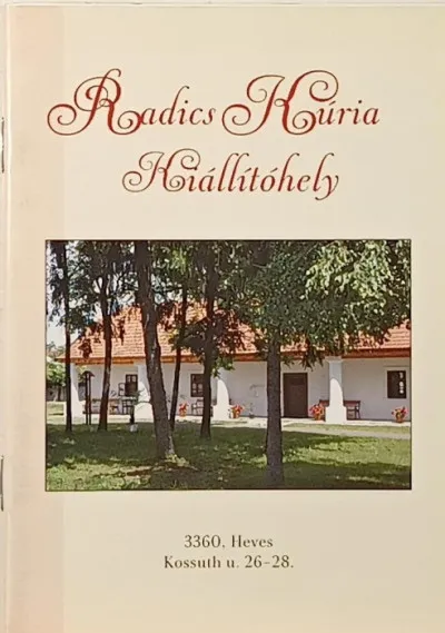 Árcsökkenés Radics Kúria Kiállítóhely - Hevesi szöttesek és hímzések