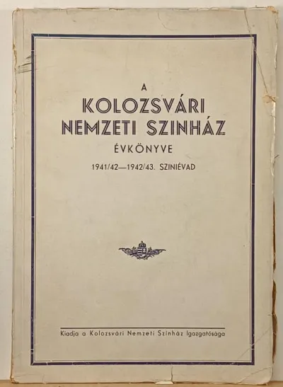 Árengedmény A Kolozsvári Nemzeti Színház évkönyve 1941/42 - 1942/43. színi évad