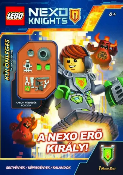 Akció LEGO NEXO KNIGHTS - A Nexo erő király - Rejtvények - képregények - kalandok
