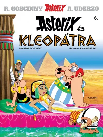 Árcsökkenés Asterix 6. - Asterix és Kleopátra