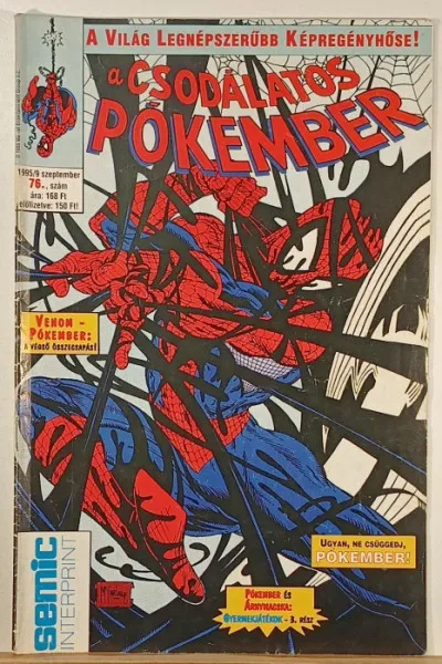 A csodálatos Pókember 1995/9 szeptember 76. szám Vedd meg online