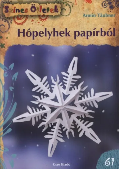 Exkluzív ajánlat Hópelyhek papírból