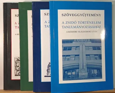 Vedd meg online A zsidó történelem tanulmányozásához I-IV.