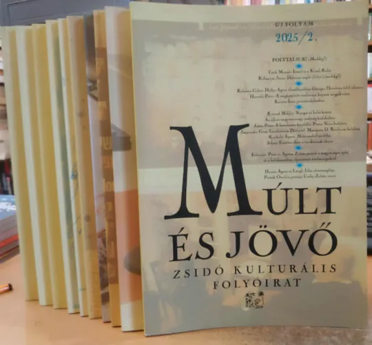 10 db Múlt és Jövő - zsidó kulturális folyóirat (Szórványszámok, lapszámok a terméklapon) Kiárusítás