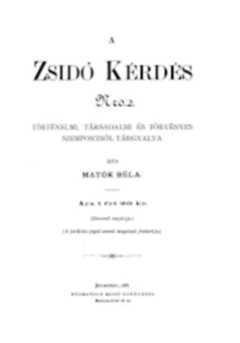 A zsidó kérdés Biztonságos fizetés