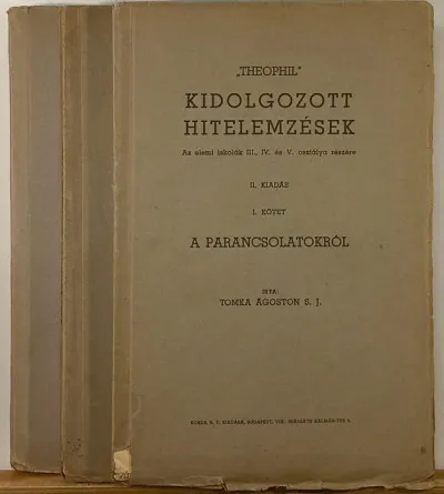 Vedd meg most "Theophil" - Kidolgozott hitelemzések I-III. - Az elemi iskolák III., IV. és V. osztálya részére - II. kiadás